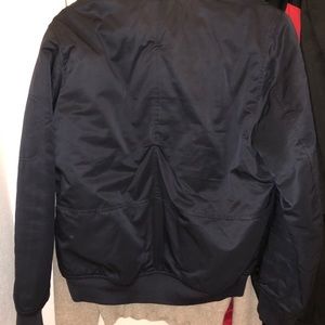 H&M Navy Blue Bomber